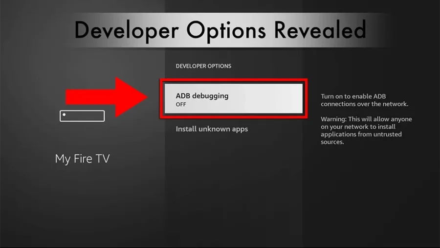 ADB-foutopsporing inschakelen op de Firestick